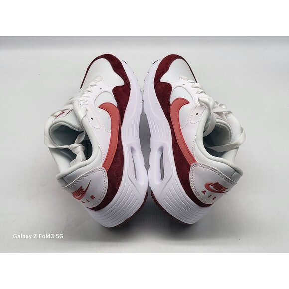 Nike Air Max SC Womens Size 6 White Black Red Athletic Shoes FJ3242 100 - Picture 5 of 10